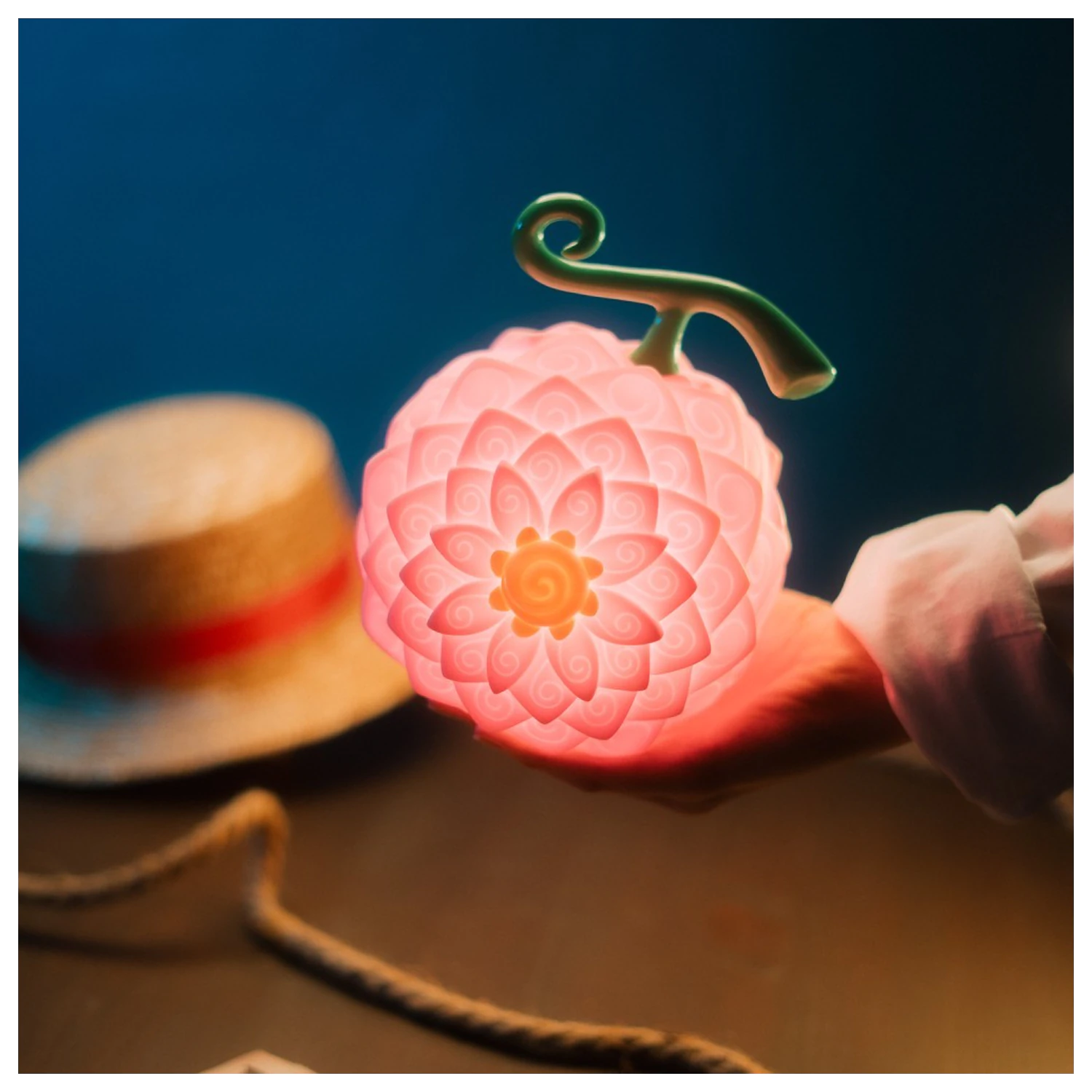 One Piece Netflix Lampe Flower-Flower Fruit 17 cm Produktfoto