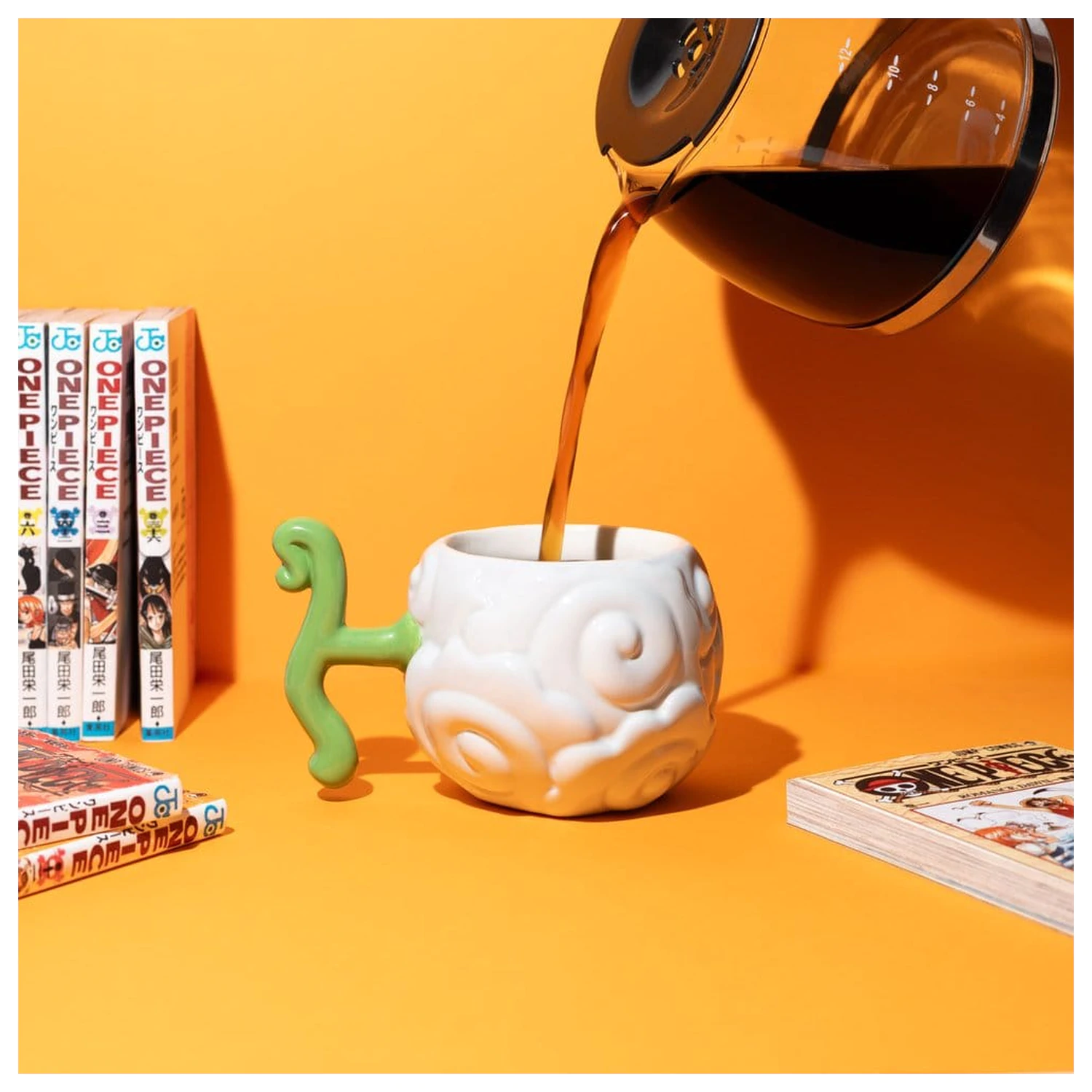 One Piece Netflix 3D Tasse Fruit Smoke-Smoke 600 ml Produktfoto