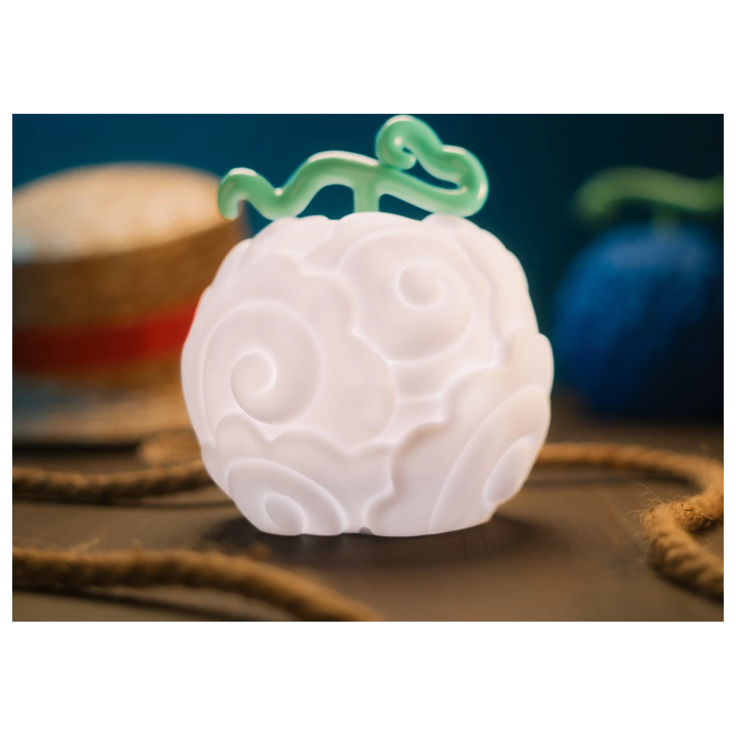 One Piece Netflix Lampe Smoke-Smoke Fruit 17 cm Produktfoto