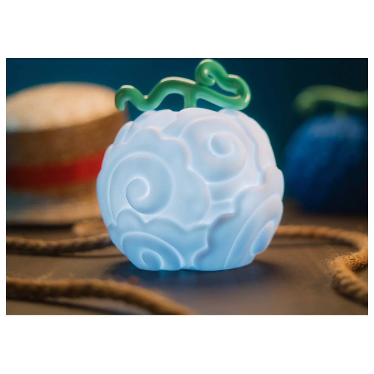 One Piece Netflix Lampe Smoke-Smoke Fruit 17 cm Produktfoto