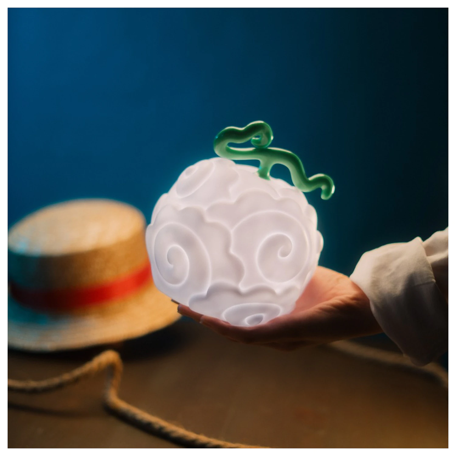 One Piece Netflix Lampe Smoke-Smoke Fruit 17 cm Produktfoto