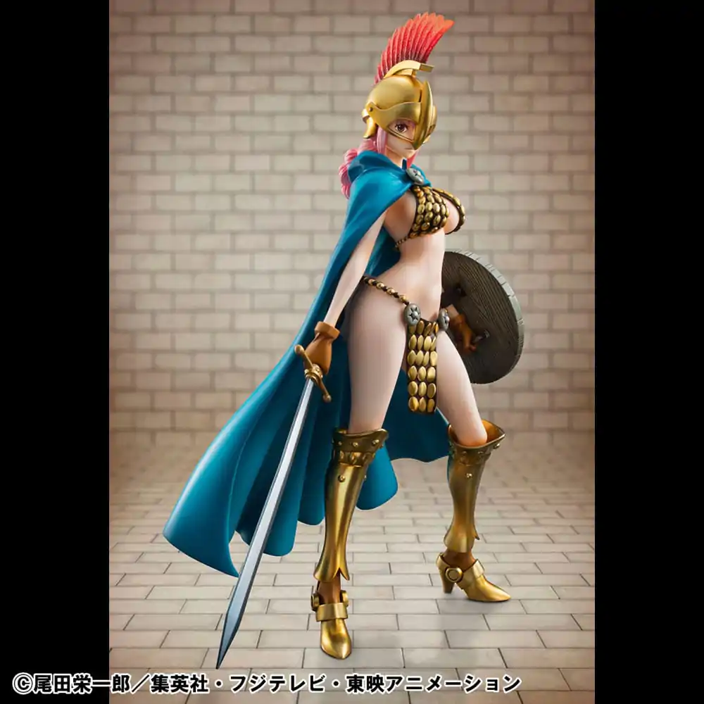 One Piece P.O.P PVC Figur Gladiator Rebecca Sailing Again Super Limited Reprint Ver. 22 cm Produktfoto