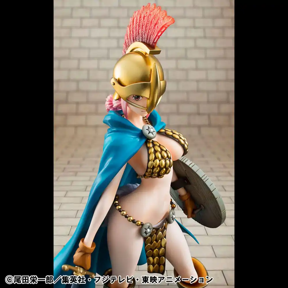 One Piece P.O.P PVC Figur Gladiator Rebecca Sailing Again Super Limited Reprint Ver. 22 cm Produktfoto