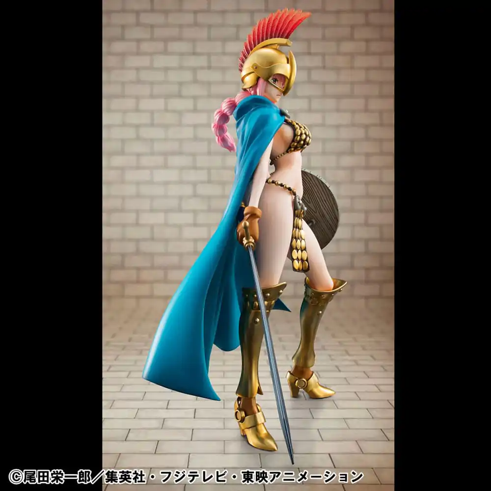 One Piece P.O.P PVC Figur Gladiator Rebecca Sailing Again Super Limited Reprint Ver. 22 cm Produktfoto