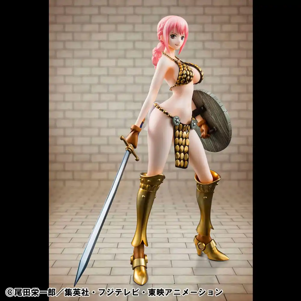 One Piece P.O.P PVC Figur Gladiator Rebecca Sailing Again Super Limited Reprint Ver. 22 cm Produktfoto