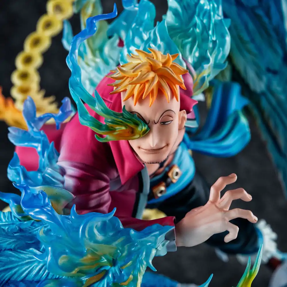 One Piece P.O.P MAS Maximum PVC Statue Marco the Phoenix Leader of 1st group of Whitebeard Pirates 32 cm Produktfoto