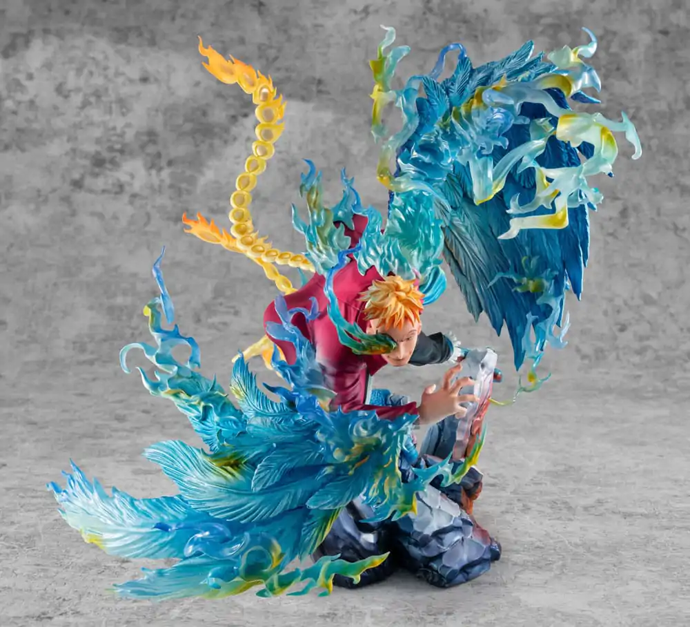 One Piece P.O.P MAS Maximum PVC Statue Marco the Phoenix Leader of 1st group of Whitebeard Pirates 32 cm Produktfoto