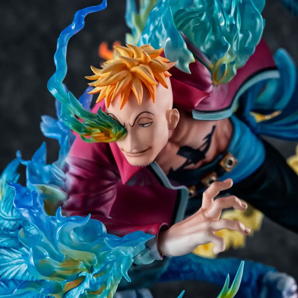 One Piece P.O.P MAS Maximum PVC Statue Marco the Phoenix Leader of 1st group of Whitebeard Pirates 32 cm Produktfoto