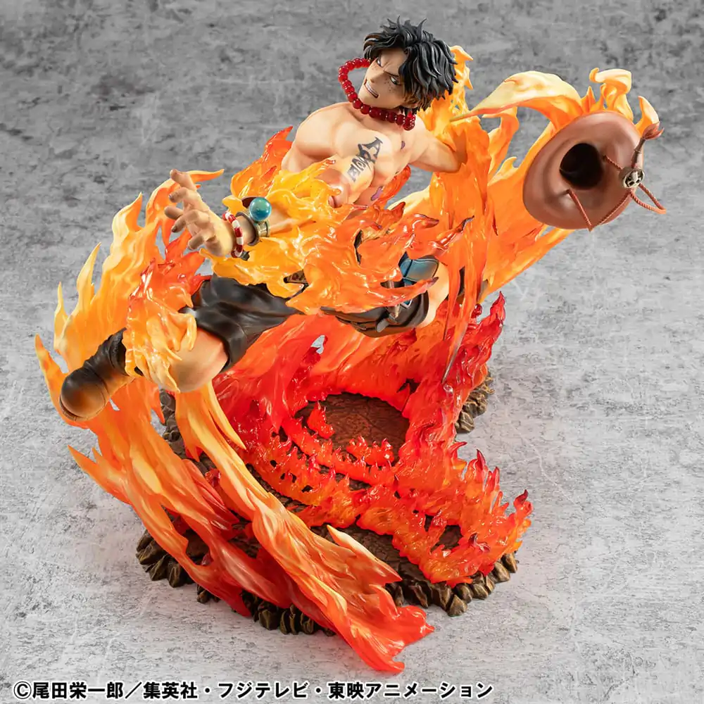 One Piece P.O.P NEO-Maximum PVC Figur Portgas D. Ace 15th Anniversary Super Limited Reprint Ver. 23 cm Produktfoto