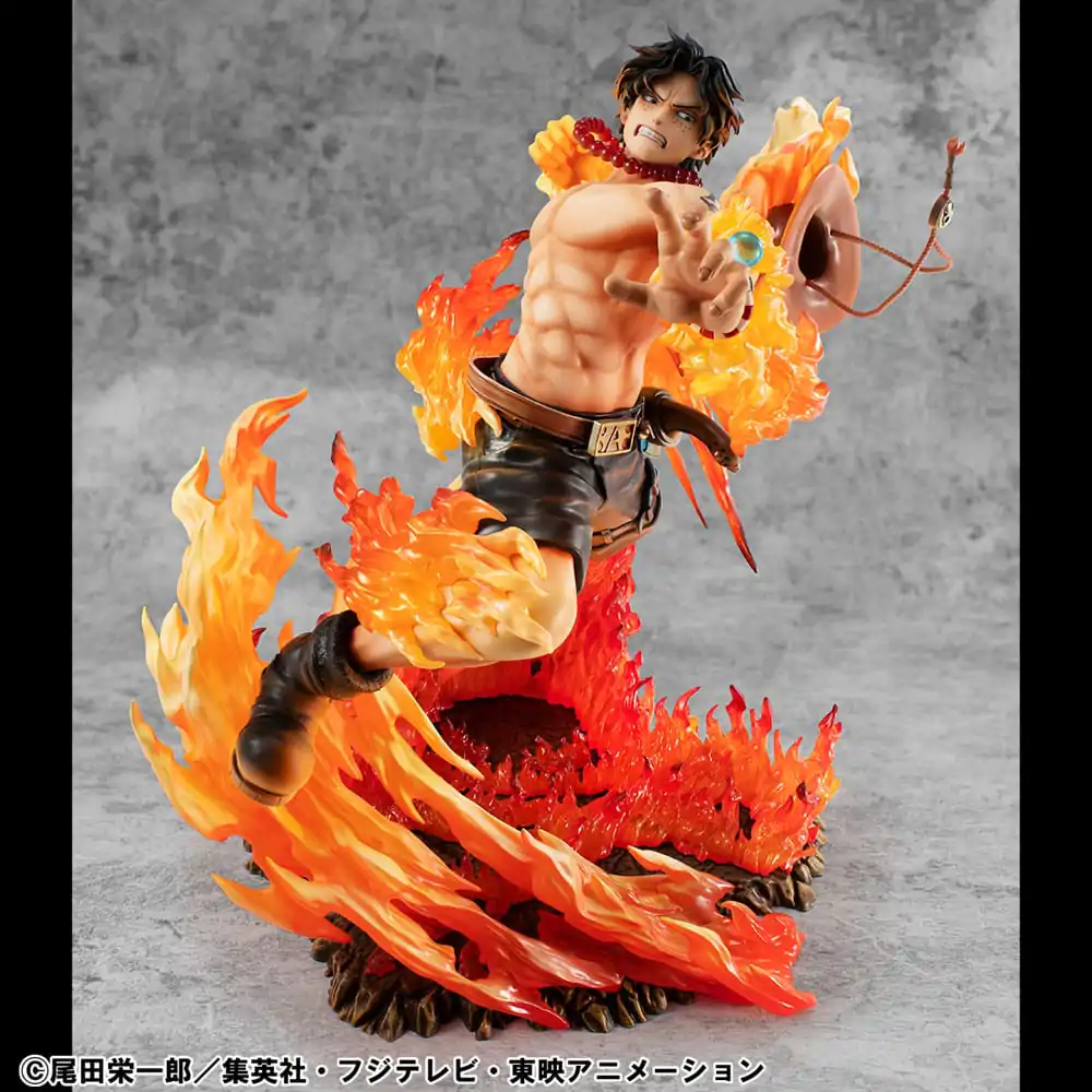 One Piece P.O.P NEO-Maximum PVC Figur Portgas D. Ace 15th Anniversary Super Limited Reprint Ver. 23 cm Produktfoto