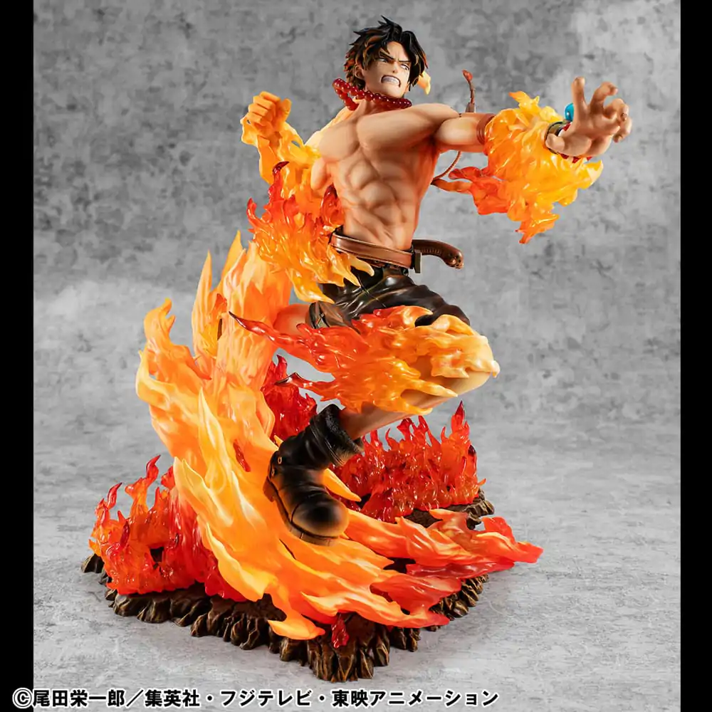 One Piece P.O.P NEO-Maximum PVC Figur Portgas D. Ace 15th Anniversary Super Limited Reprint Ver. 23 cm Produktfoto