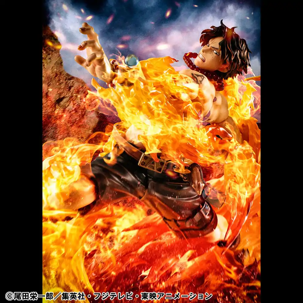 One Piece P.O.P NEO-Maximum PVC Figur Portgas D. Ace 15th Anniversary Super Limited Reprint Ver. 23 cm Produktfoto