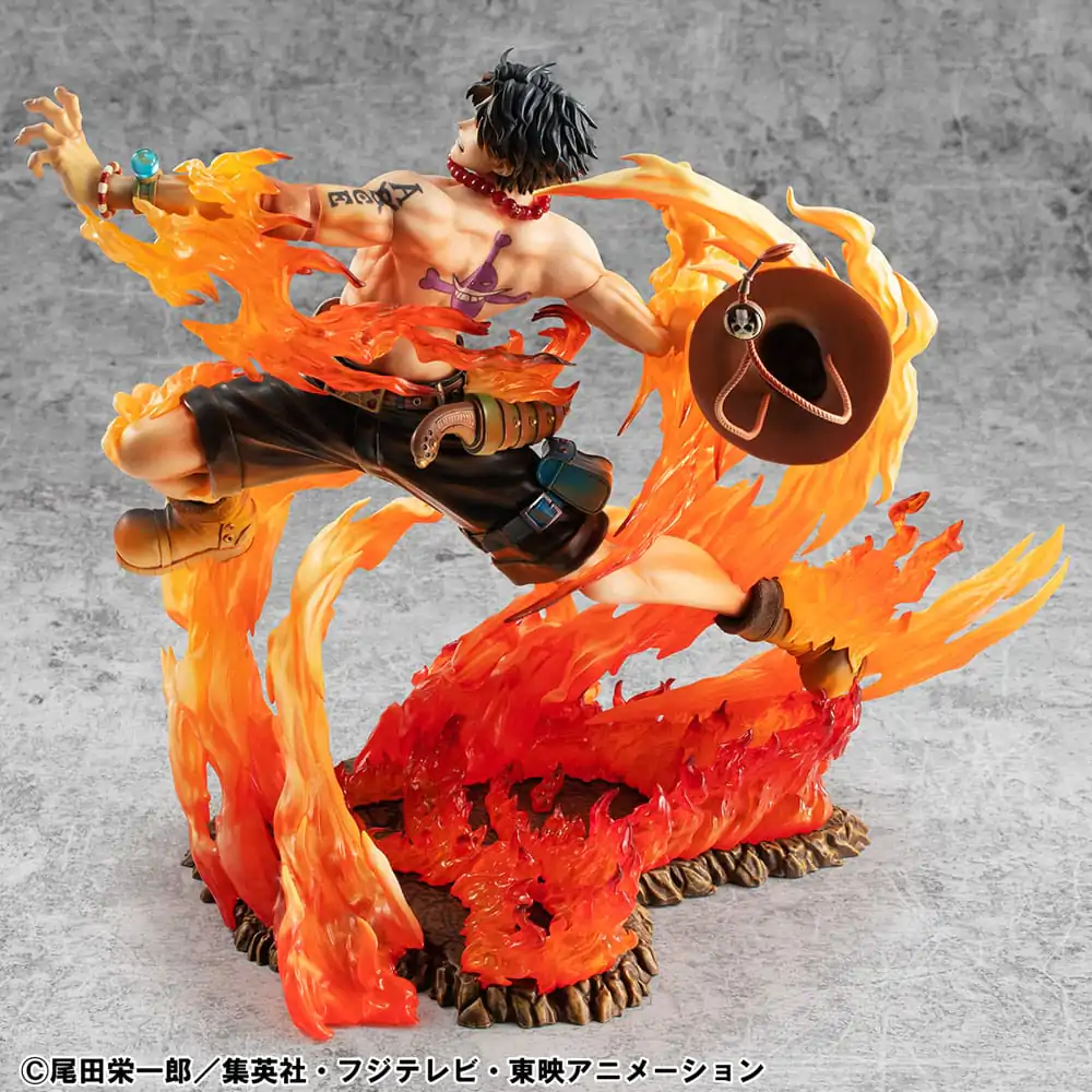 One Piece P.O.P NEO-Maximum PVC Figur Portgas D. Ace 15th Anniversary Super Limited Reprint Ver. 23 cm Produktfoto