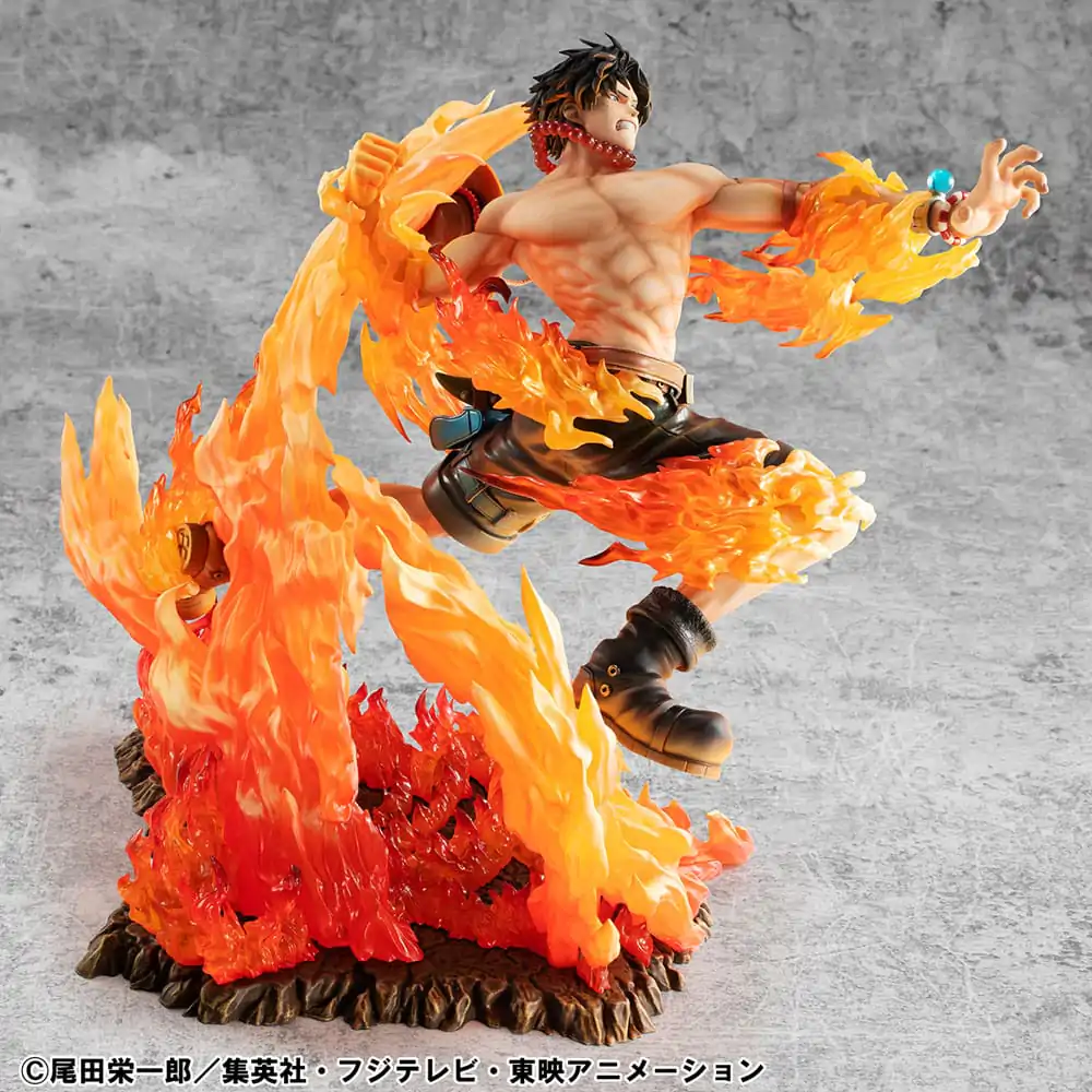 One Piece P.O.P NEO-Maximum PVC Figur Portgas D. Ace 15th Anniversary Super Limited Reprint Ver. 23 cm Produktfoto