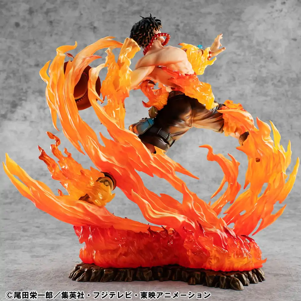 One Piece P.O.P NEO-Maximum PVC Figur Portgas D. Ace 15th Anniversary Super Limited Reprint Ver. 23 cm Produktfoto