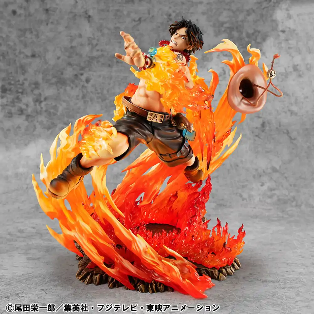 One Piece P.O.P NEO-Maximum PVC Figur Portgas D. Ace 15th Anniversary Super Limited Reprint Ver. 23 cm Produktfoto