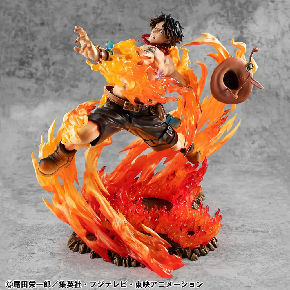 One Piece P.O.P NEO-Maximum PVC Figur Portgas D. Ace 15th Anniversary Super Limited Reprint Ver. 23 cm Produktfoto