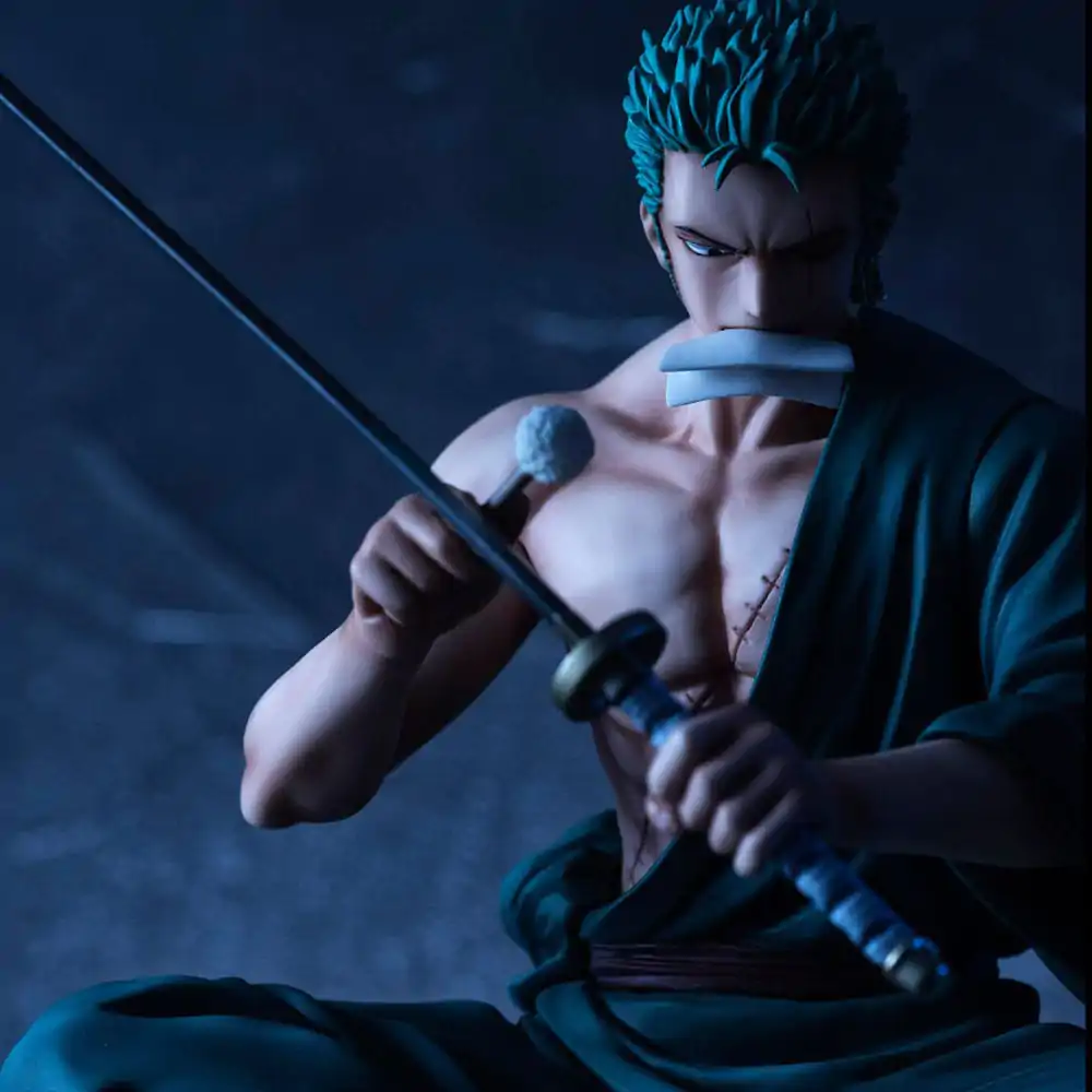 One Piece P.O.P S.O.C PVC Statue 1/8 Roronoa Zorro 13 cm termékfotó