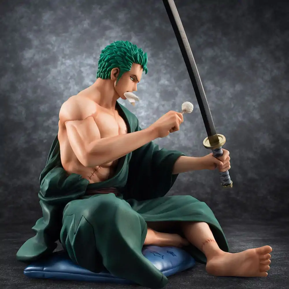 One Piece P.O.P S.O.C PVC Statue 1/8 Roronoa Zorro 13 cm termékfotó