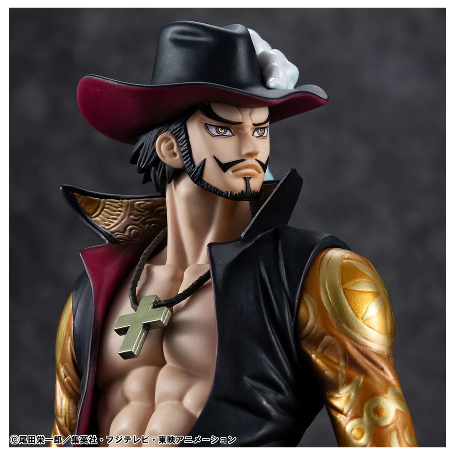 One Piece P.O.P SA-MAXIMUM PVC Statue Hawk Eye Dracule Mihawk Ver. R 29 Zentimeter Produktfoto