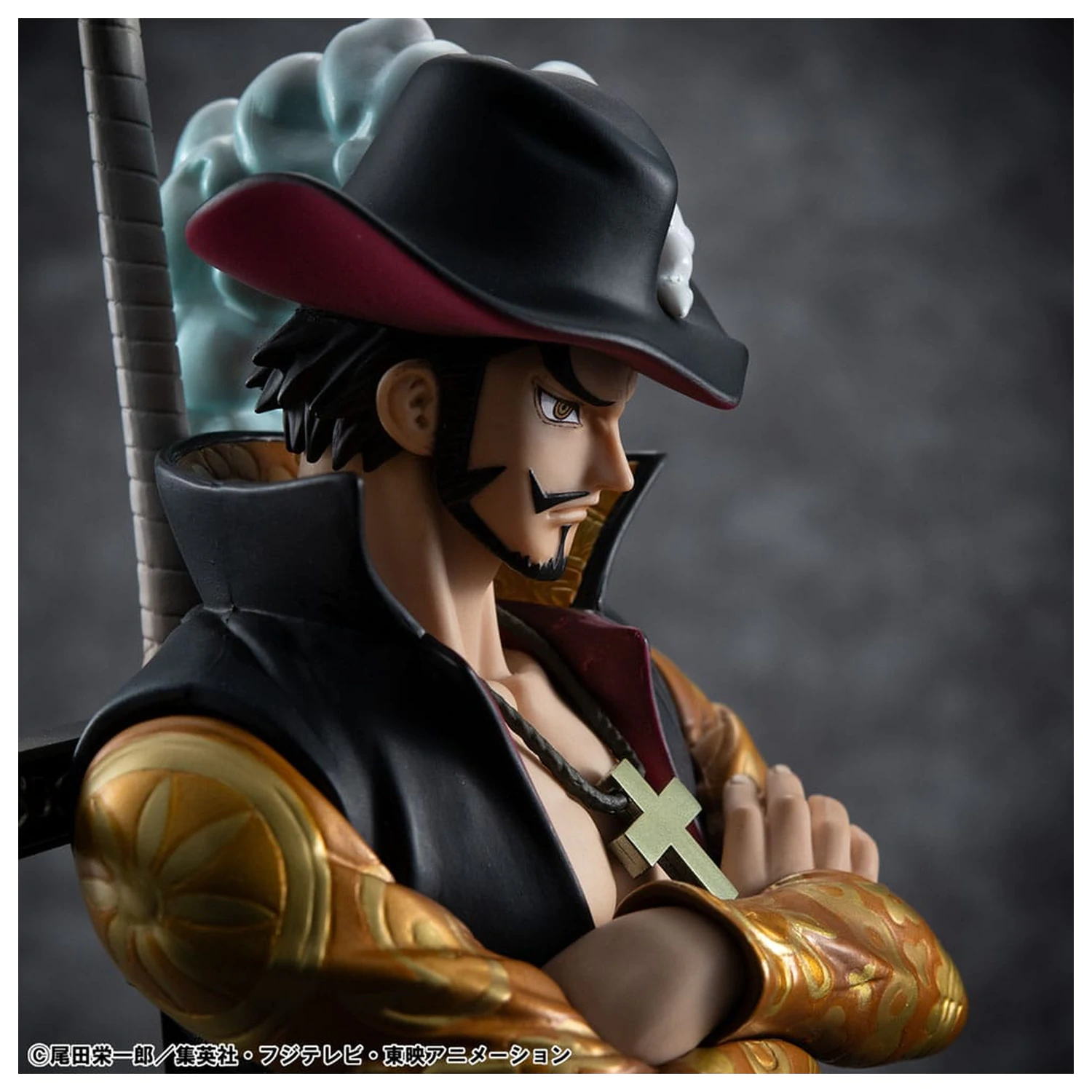 One Piece P.O.P SA-MAXIMUM PVC Statue Hawk Eye Dracule Mihawk Ver. R 29 Zentimeter Produktfoto