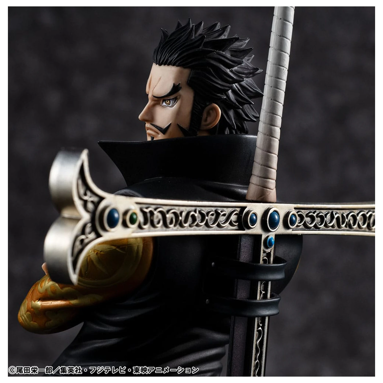 One Piece P.O.P SA-MAXIMUM PVC Statue Hawk Eye Dracule Mihawk Ver. R 29 Zentimeter Produktfoto