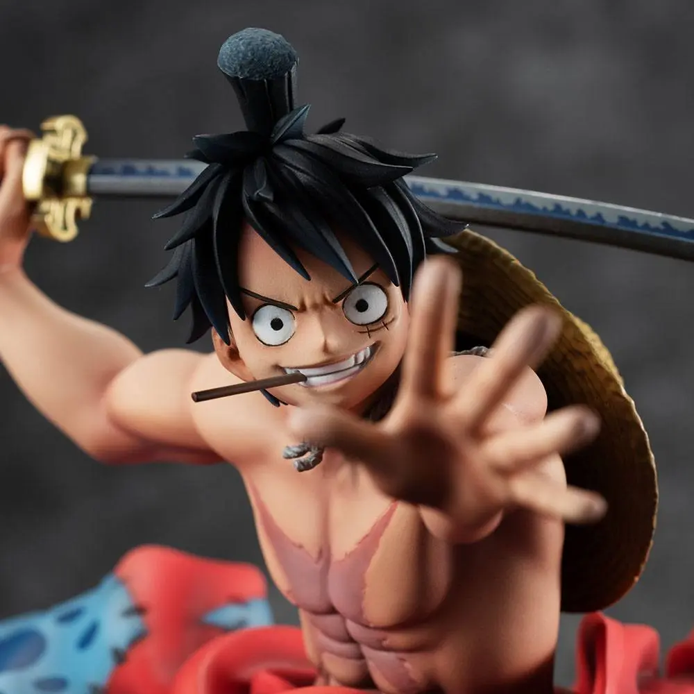 One Piece P.O.P PVC Statue Warriors Alliance Ruffy Taro 17 cm Produktfoto