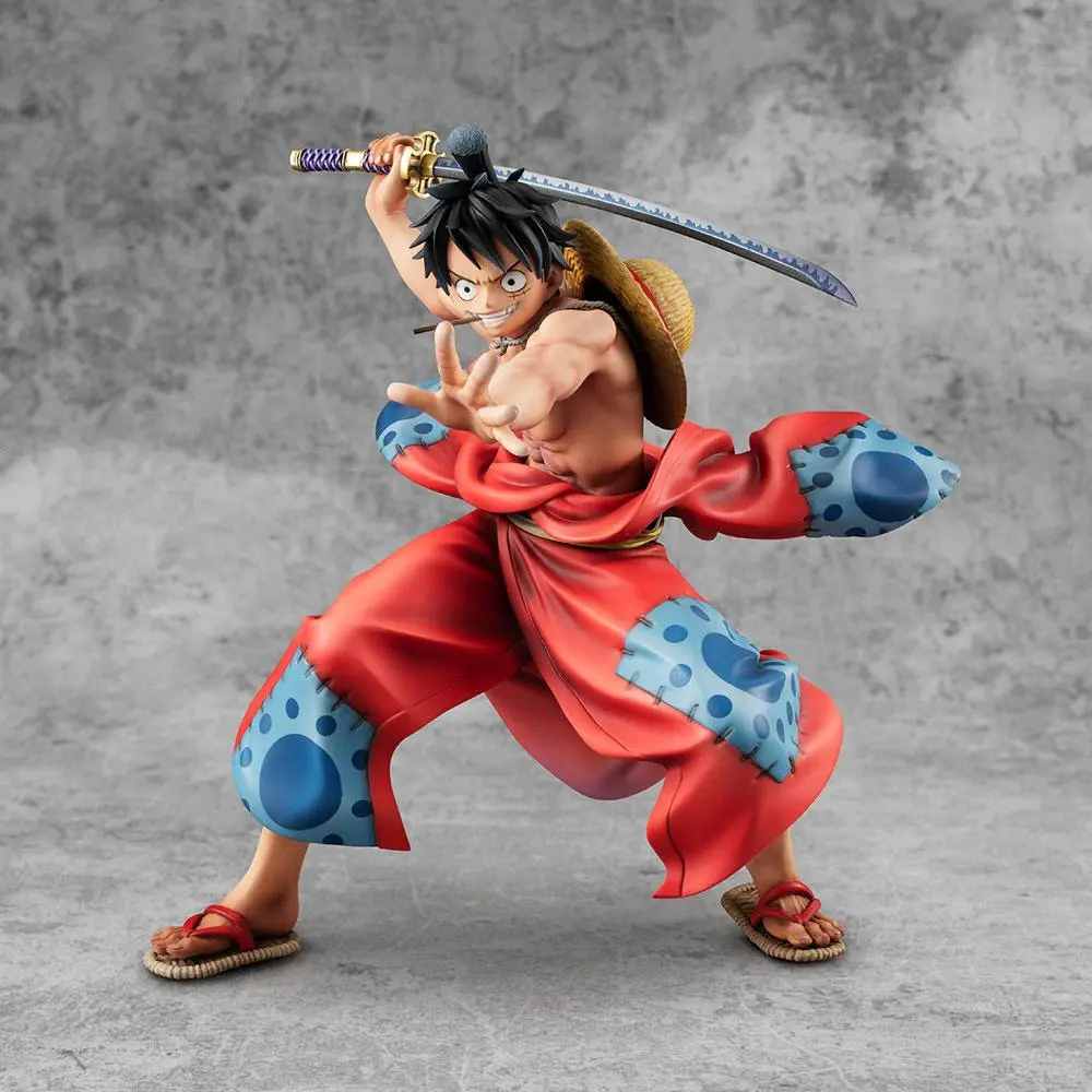 One Piece P.O.P PVC Statue Warriors Alliance Ruffy Taro 17 cm Produktfoto