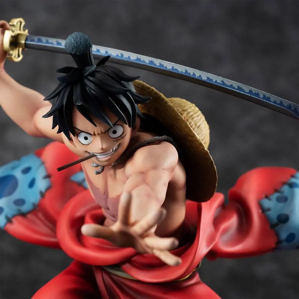 One Piece P.O.P PVC Statue Warriors Alliance Ruffy Taro 17 cm Produktfoto
