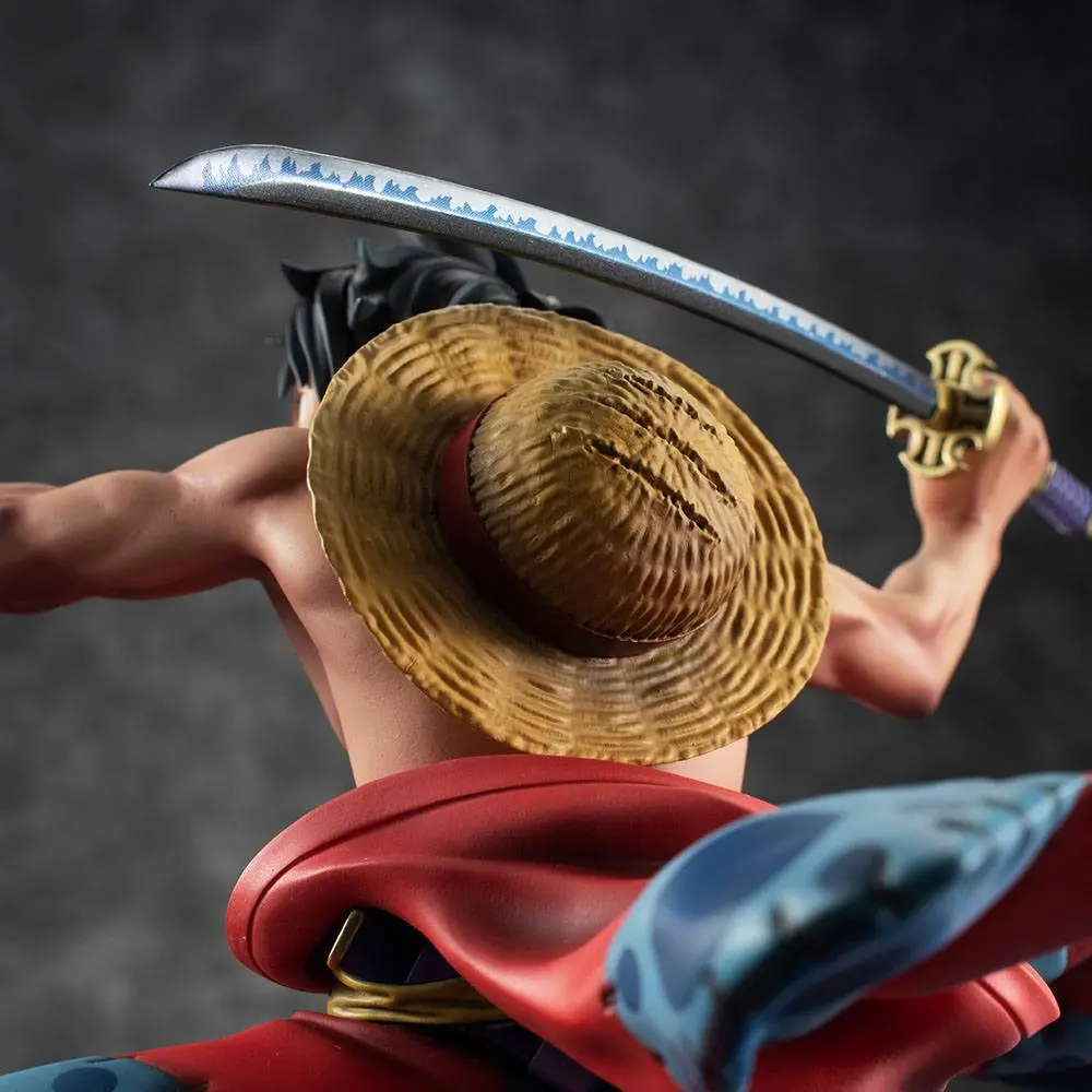 One Piece P.O.P PVC Statue Warriors Alliance Ruffy Taro 17 cm Produktfoto