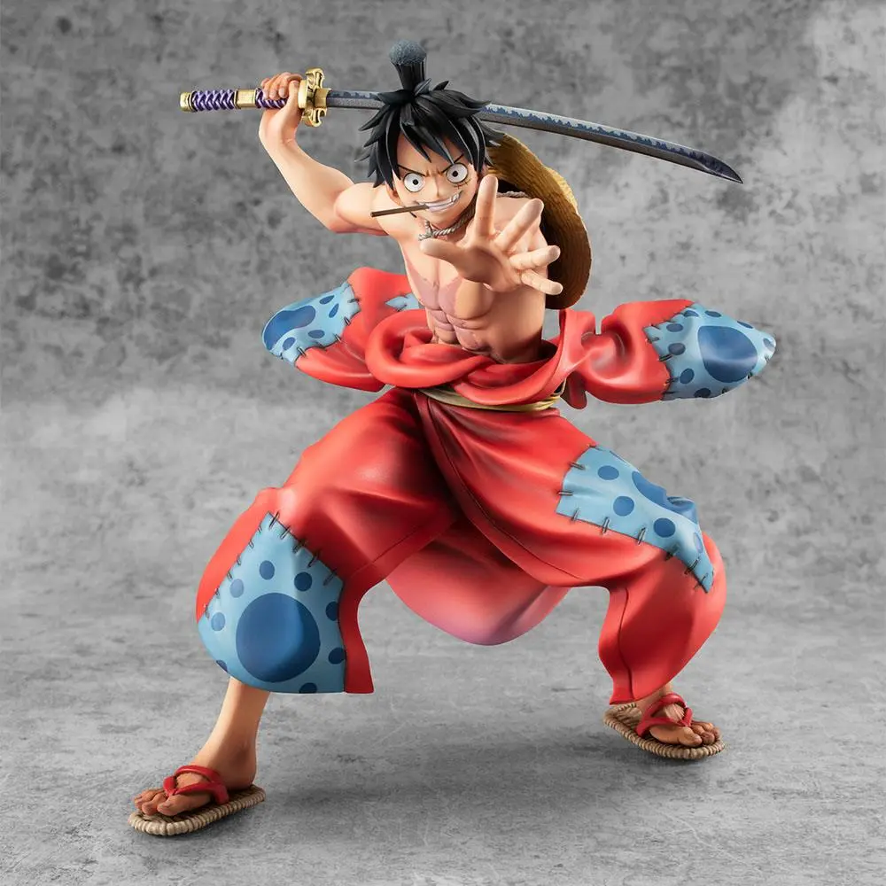 One Piece P.O.P PVC Statue Warriors Alliance Ruffy Taro 17 cm Produktfoto