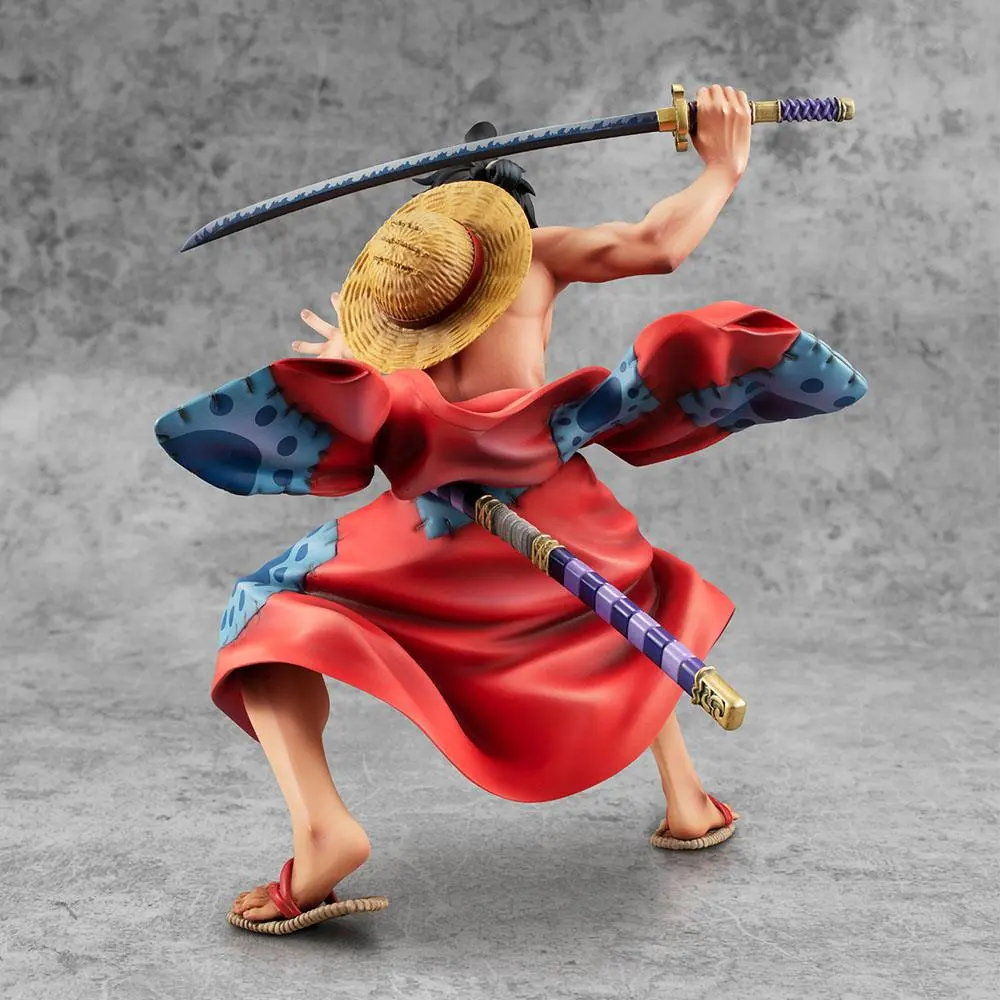 One Piece P.O.P PVC Statue Warriors Alliance Ruffy Taro 17 cm Produktfoto
