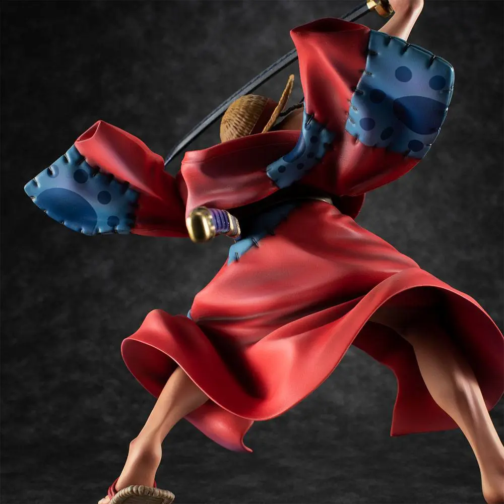 One Piece P.O.P PVC Statue Warriors Alliance Ruffy Taro 17 cm Produktfoto