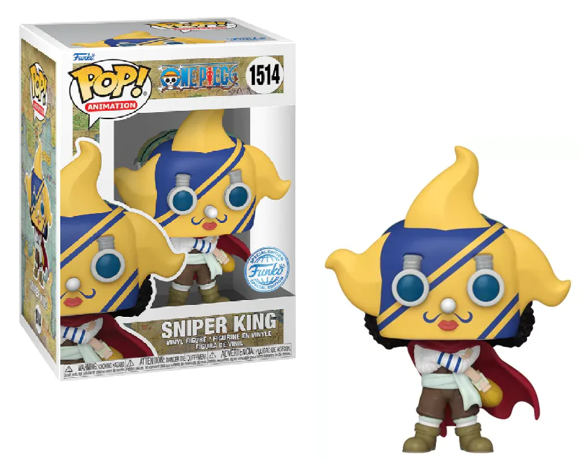 One Piece POP Animation Funko POP Vinyl Figur Sniper King termékfotó