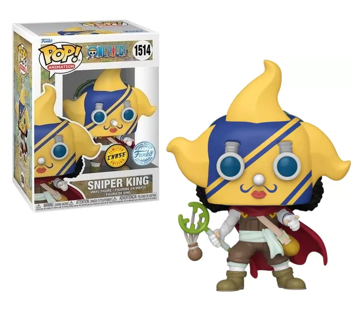 One Piece POP Animation Funko POP Vinyl Figur Sniper King Chase Produktfoto