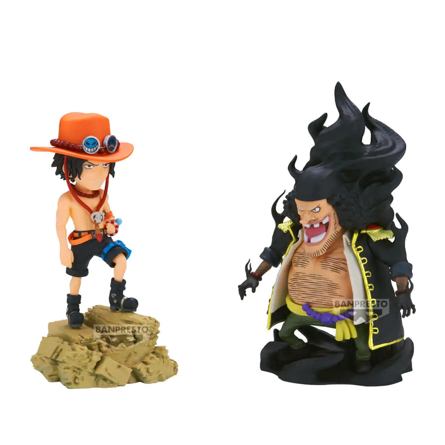 One Piece Portgas D.Ace Vs Marshall.D.Teach Log Stories Figur 8 cm Produktfoto