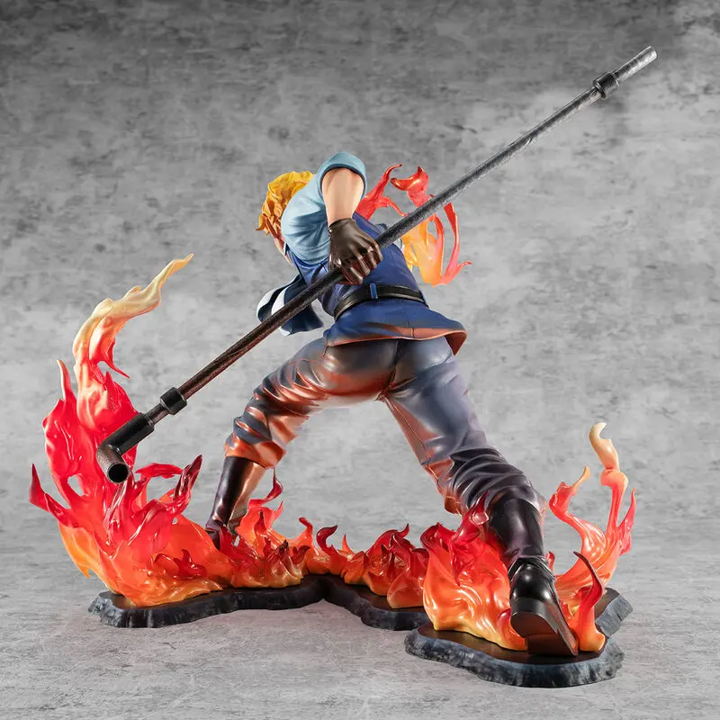 One Piece Excellent Model P.O.P. PVC Statue Sabo Fire Fist Inheritance Limited Edition 15 cm Produktfoto