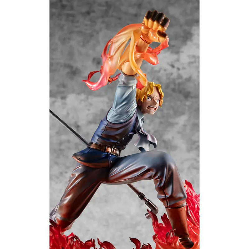 One Piece Excellent Model P.O.P. PVC Statue Sabo Fire Fist Inheritance Limited Edition 15 cm Produktfoto
