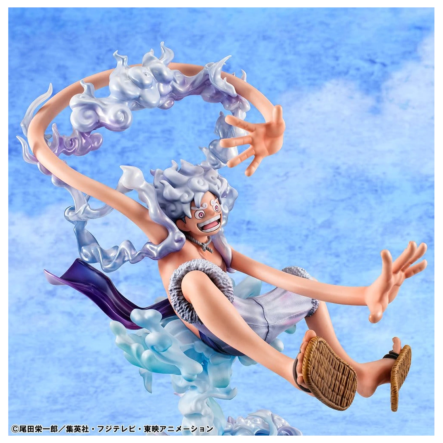 One Piece Portrait.Of.Pirates PVC Figur "Evolutionary History" Monkey D. Luffy "Gear Fifth" 26 cm Produktfoto