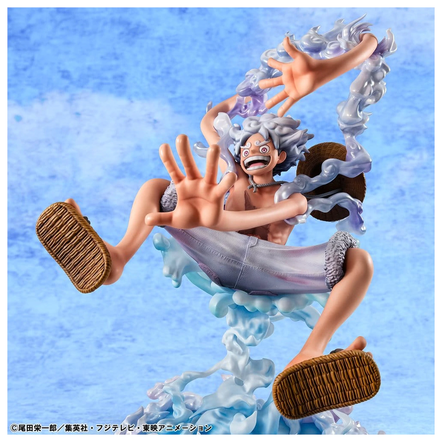 One Piece Portrait.Of.Pirates PVC Figur "Evolutionary History" Monkey D. Luffy "Gear Fifth" 26 cm Produktfoto