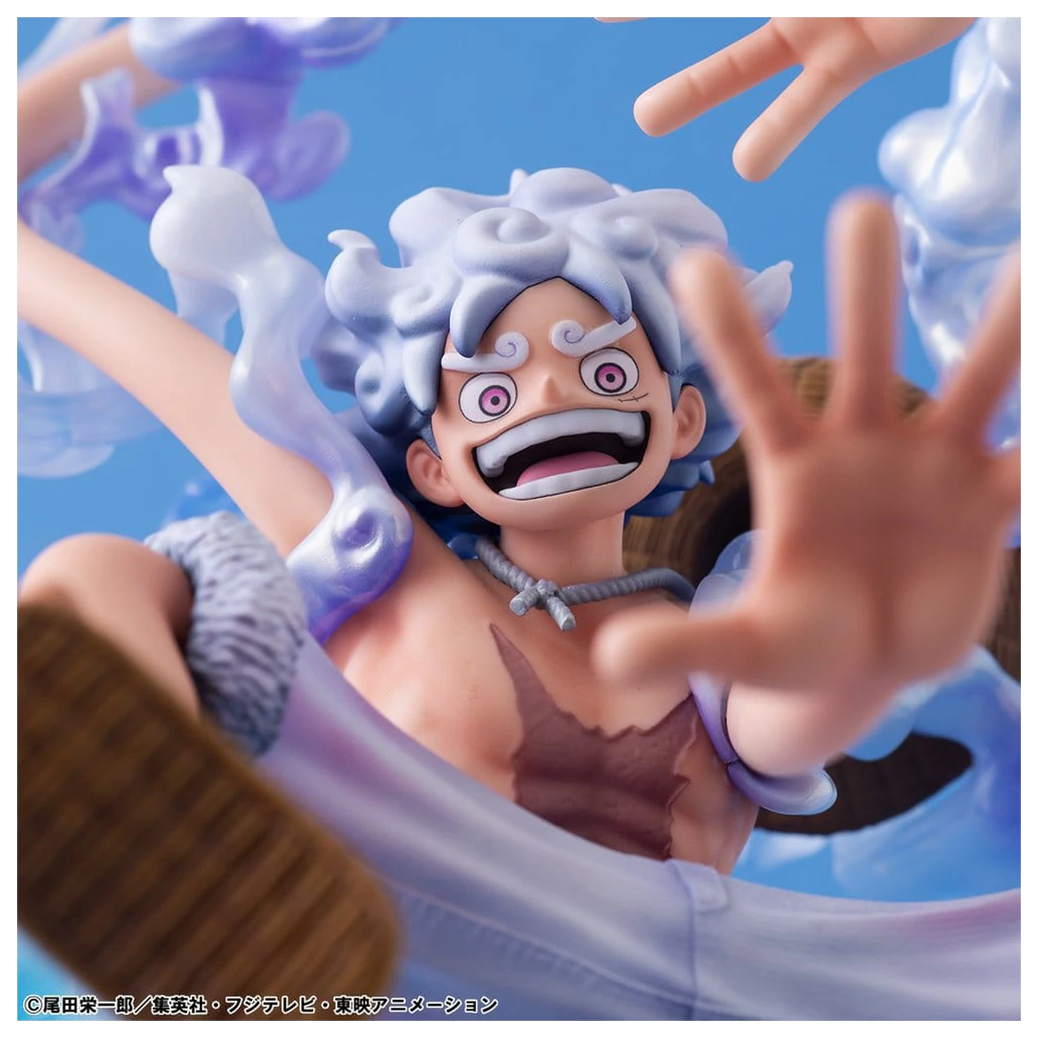 One Piece Portrait.Of.Pirates PVC Figur "Evolutionary History" Monkey D. Luffy "Gear Fifth" 26 cm Produktfoto