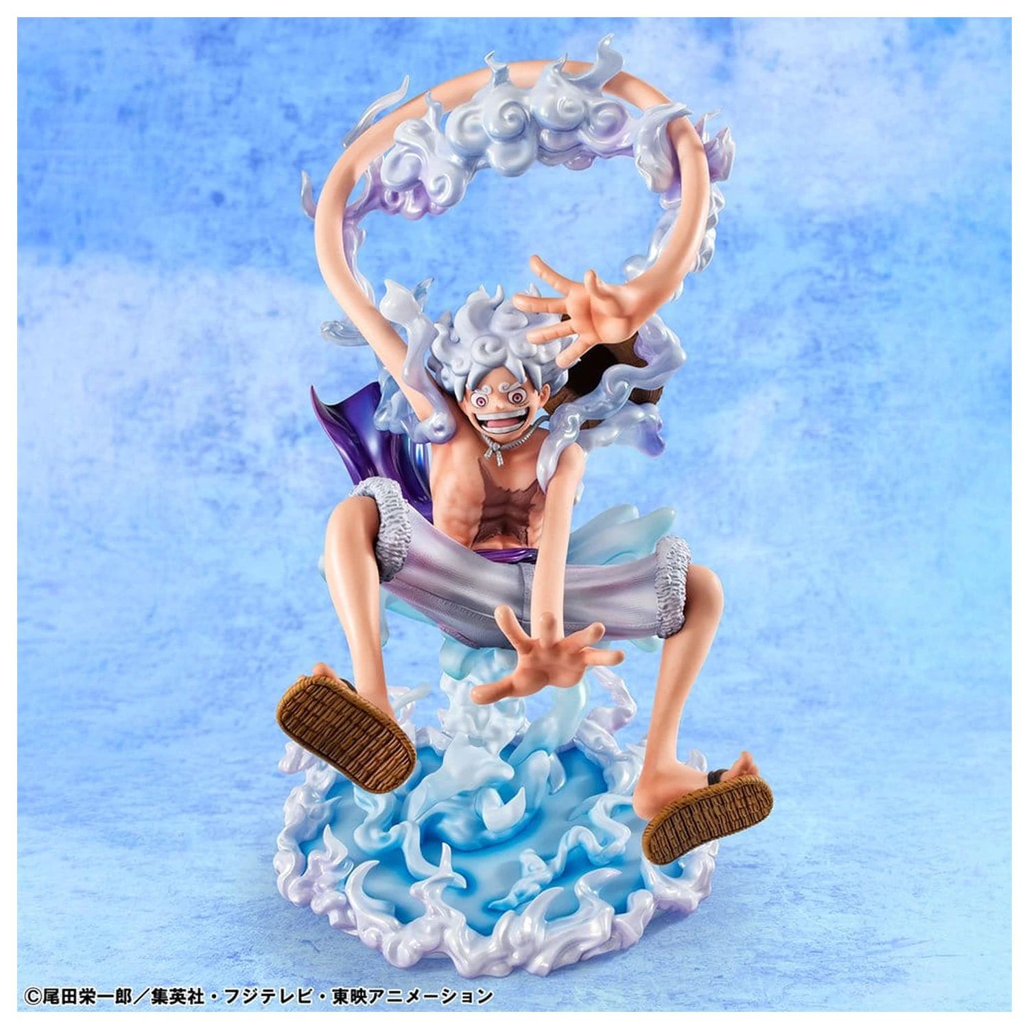One Piece Portrait.Of.Pirates PVC Figur "Evolutionary History" Monkey D. Luffy "Gear Fifth" 26 cm Produktfoto
