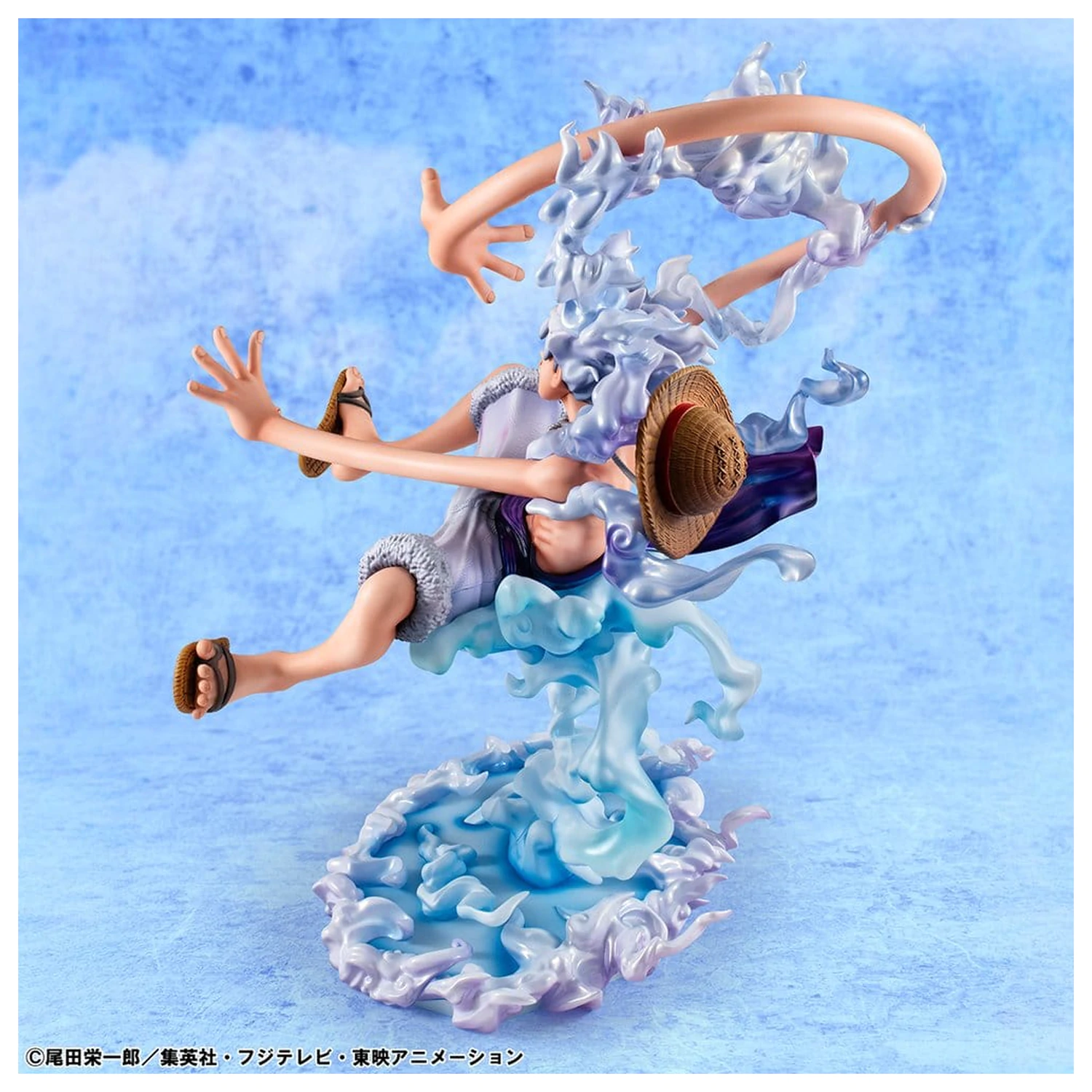 One Piece Portrait.Of.Pirates PVC Figur "Evolutionary History" Monkey D. Luffy "Gear Fifth" 26 cm Produktfoto