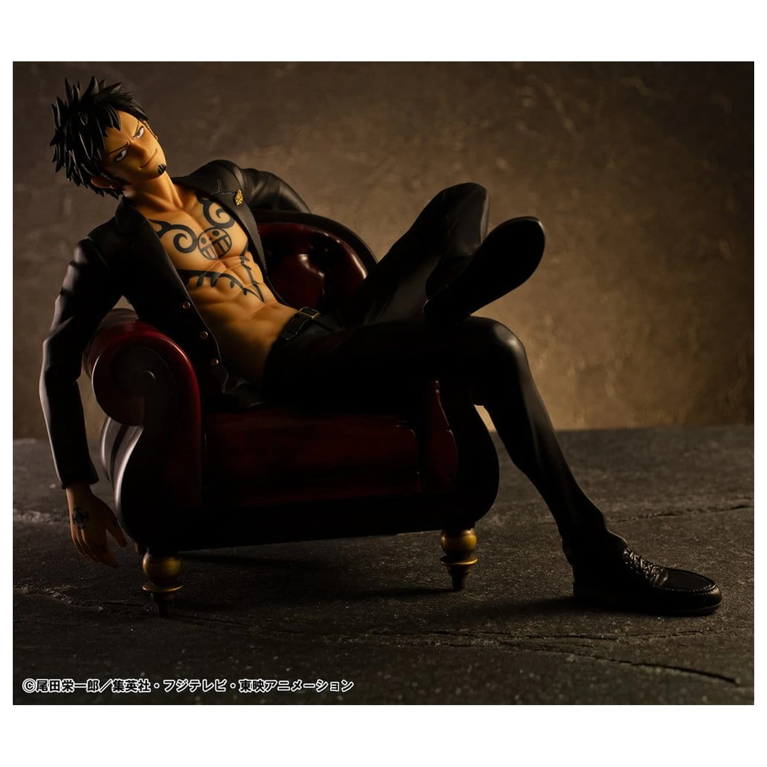 One Piece Portrait.Of.Pirates "S.O.C" PVC Figur Trafalgar Law Ver.R Produktfoto