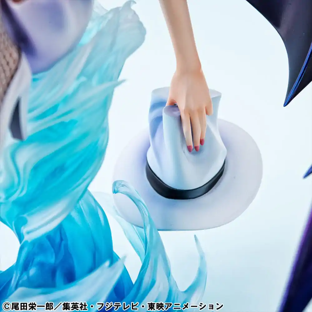 One Piece Portrait Of Pirates PVC Statue Stussy Evolutionary History 19 cm Produktfoto