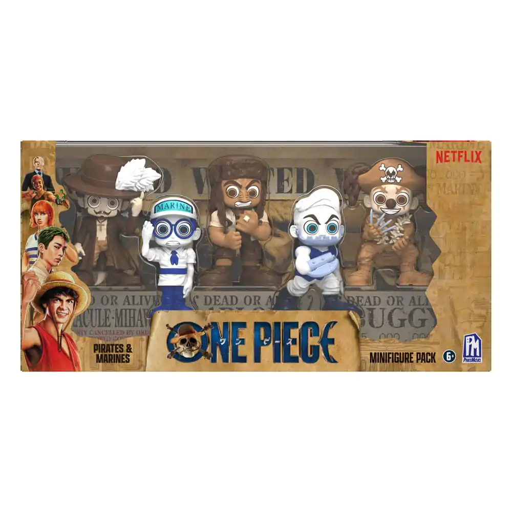 One Piece Minifiguren Set Prates & Marines 6 cm termékfotó