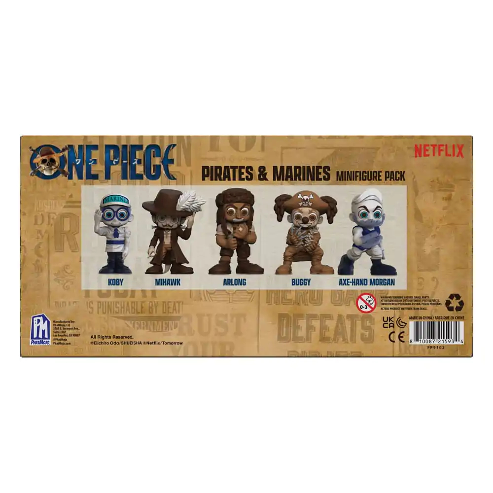 One Piece Minifiguren Set Prates & Marines 6 cm termékfotó