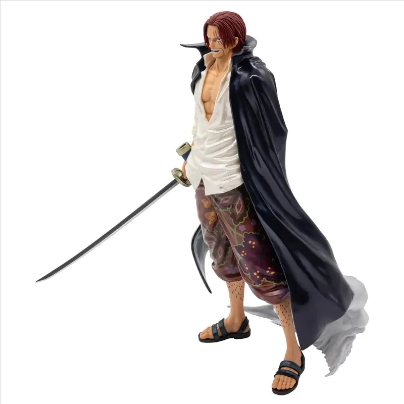 One Piece Premium Shanks The Metallic Figur 30cm Produktfoto