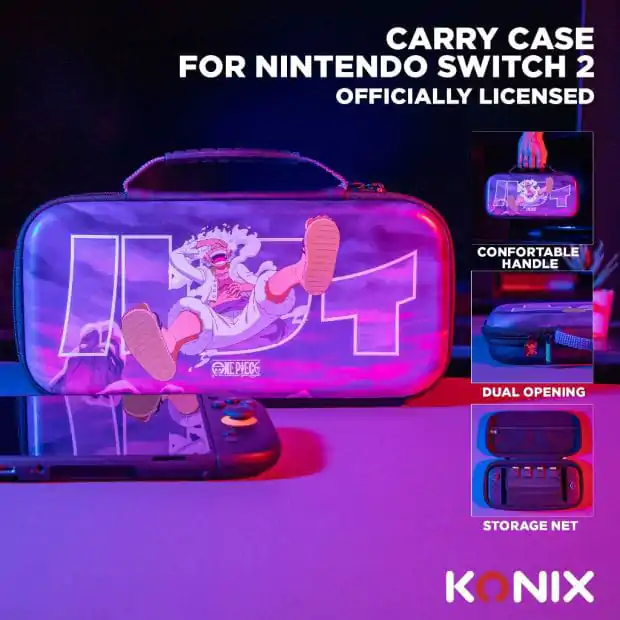 One Piece Tragetasche Switch 2 Lila Produktfoto