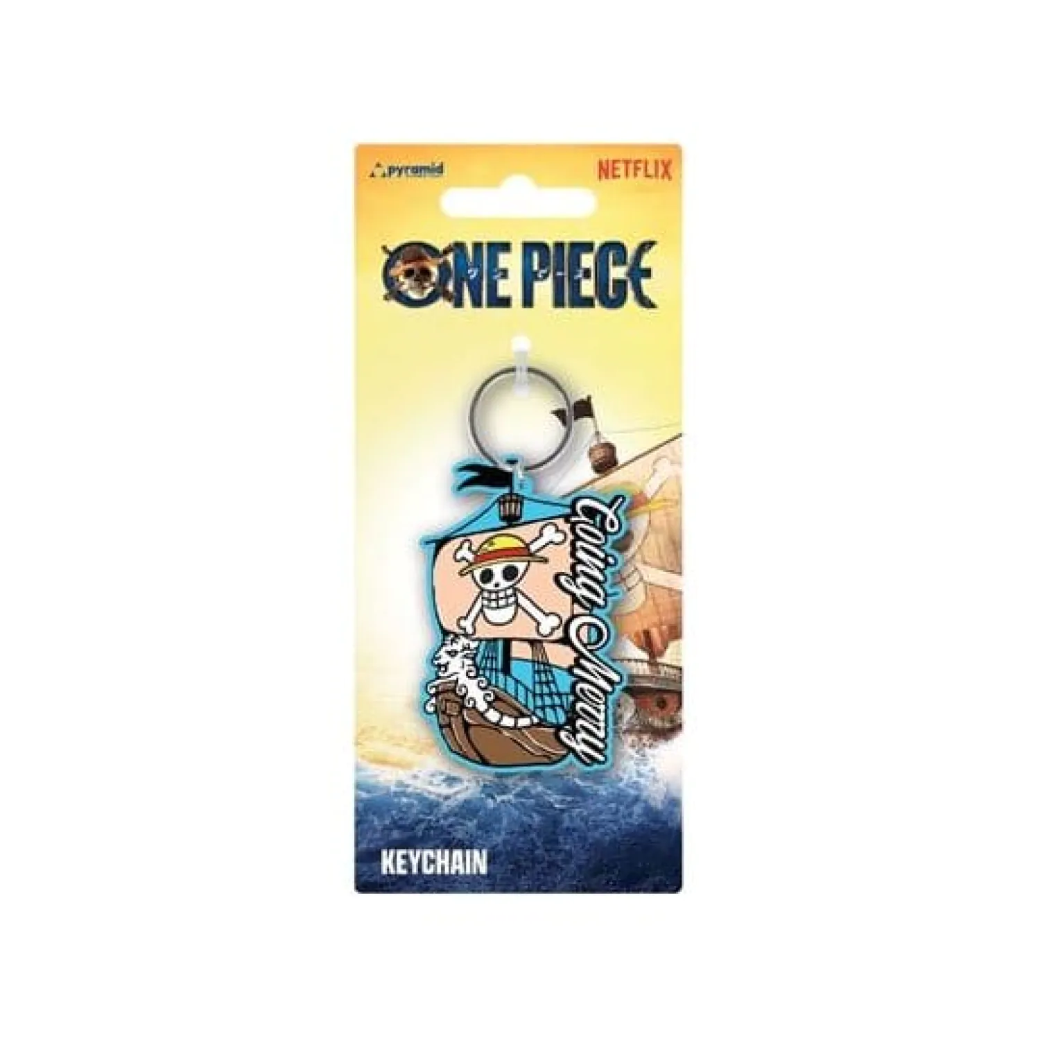 One Piece PVC Schlüsselanhänger Live Action The Going Merry Produktfoto